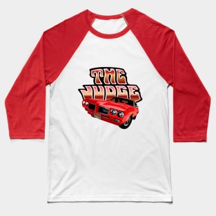 Red 70 GTO Judge Baseball T-Shirt